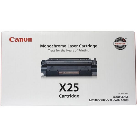 Picture of Canon 8489A001AA (X-25) Black Copier Toner (2500 Yield)