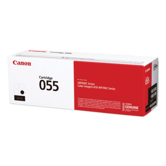 Picture of Canon 3016C001AA (Canon 055K, CRG-055) Black Toner Cartridge (2300 Yield)