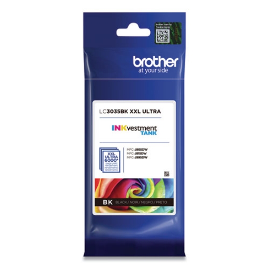 Picture of Brother LC3035Bk Ultra High Yield Black Inkjet Cartridge (6000 Yield)