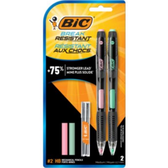 Picture of PENCIL,MECH,.7MM,BR,2PK
