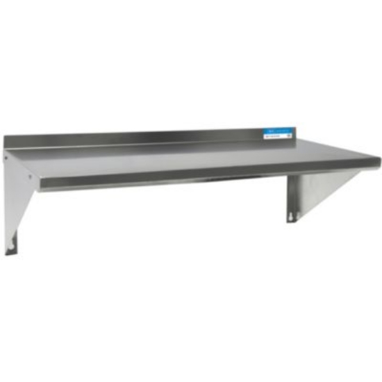 Picture of Stainless Steel Economy Overshelf, 48w x 12d x 8h, Stainless Steel, Silver, 2/Pallet, Ships in 4-6 Business Days