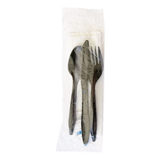 Picture of CUTLERY,250-6PC KITS,BK