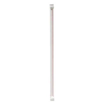 Picture of Wrapped Jumbo Straws, 10.25", Polypropylene, Red, 2,000/Carton