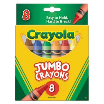 Picture of CRAYON,JUMBO,8 BX,AST