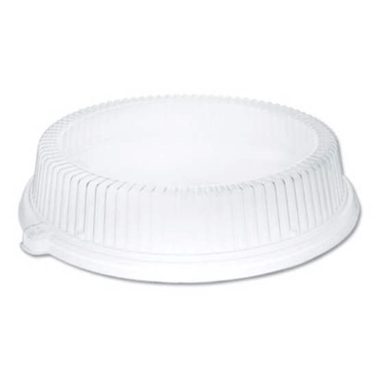 Picture of Dome Covers fit 10" Disposable Plates, Clear, Plastic, 500/Carton