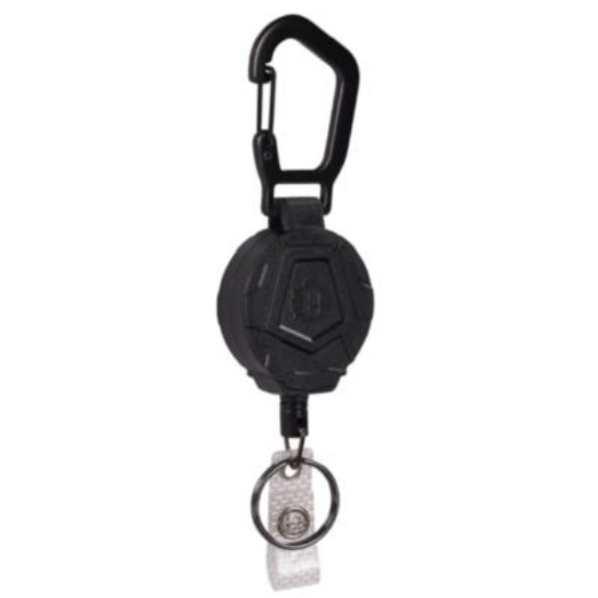 Picture of Squids 3391 ID/Badge Reel, Extends 32", Black, Ships in 1-3 Business Days