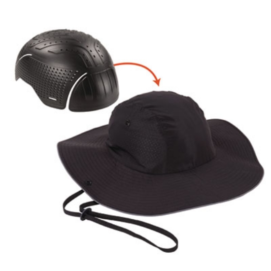Picture of Skullerz 8957 Lightweight Ranger Hat and Bump Cap Insert, X-Large/2X-Large, Black, Ships in 1-3 Business Days