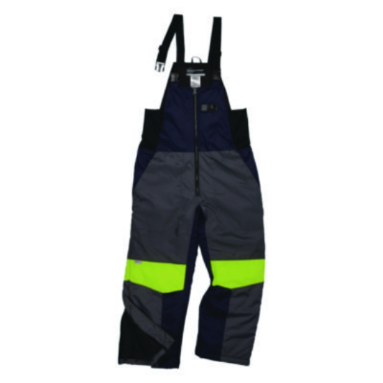 Picture of N-Ferno 6477 Insulated Cooler Bib Overall, 3X-Large, Navy, Ships in 1-3 Business Days