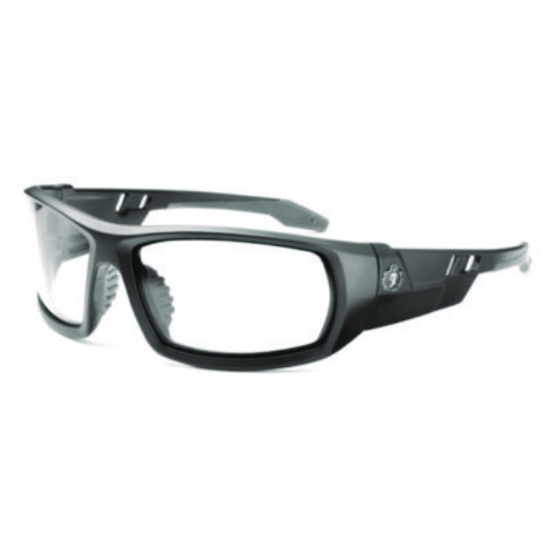 Picture of Skullerz ODIN Anti-Scratch and Enhanced Anti-Fog Safety Glasses, Black Frame, Clear Polycarbonate Lens, Ships in 1-3 Bus Days