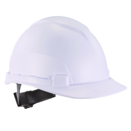 Picture of Skullerz 8967 Class E Lightweight Cap-Style Hard Hat, 6-Point Rachet Suspension, White, Ships in 1-3 Business Days