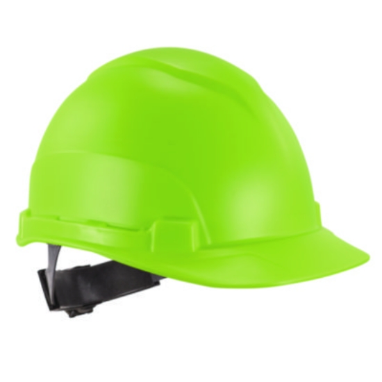 Picture of Skullerz 8967 Class E Lightweight Cap-Style Hard Hat, 6-Point Rachet Suspension, Lime, Ships in 1-3 Business Days