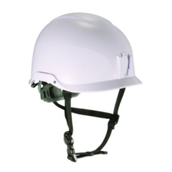 Picture of Skullerz 8976 Class E Safety Helmet, 6-Point Rachet Suspension, Lime, Ships in 1-3 Business Days