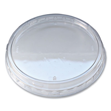 Picture of Recycleware Round Deli Container Lids, Clear, Plastic, 500/Carton