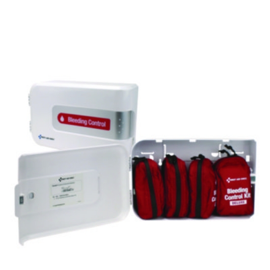 Picture of SmartCompliance Complete Bleeding Control Station - Deluxe Pro, 64 Pieces, Plastic Case