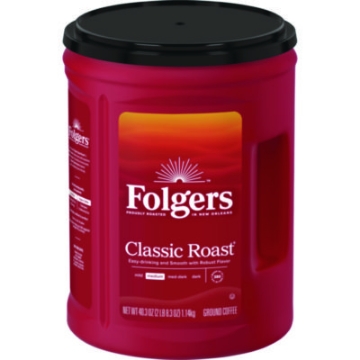 Picture of Classic Roast Ground Coffee, 40.3 oz Canister, 6/Carton