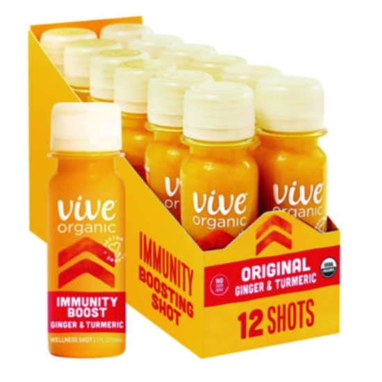 Picture of Immunity Boost, Ginger, 2 oz Bottle,12/Carton, Ships in 1-3 Business Days