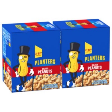 Picture of Salted Peanuts, 1.75 oz Pack, 18 Packets/Box, 2 Boxes/Carton, Ships in 1-3 Business Day