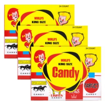 Picture of Candy Cigarettes, 24/Box, 3 Boxes/Carton, Ships in 1-3 Business Days