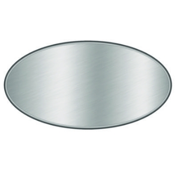 Picture of Foil Laminated Board Lids, 9" Diameter, Silver, Aluminum, 500/Carton