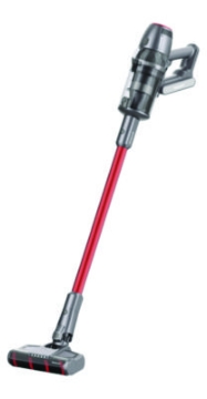 Picture of Aeromax Elite VC14 Cordless Vacuum, 8.7" Cleaning Path, Graphite/Red