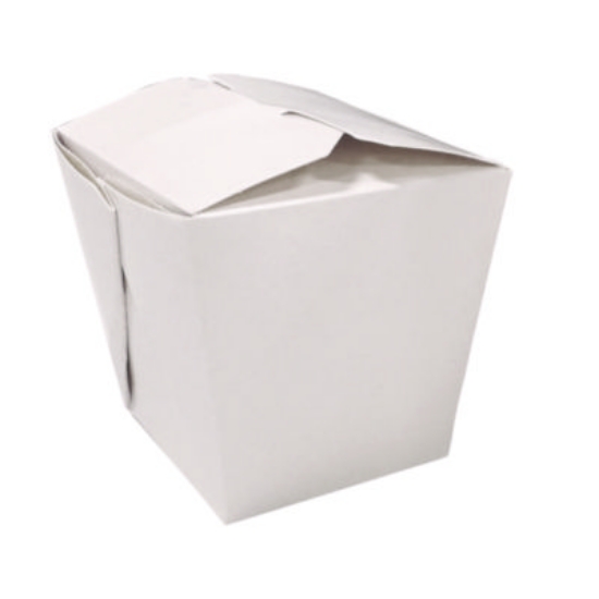 Picture of Food Pail, 26 oz, 3.63 x 3 x 3.5, White, Paper, 400/Carton