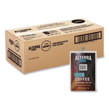Picture of Alterra Cinnamon Dolce Iced Coffee Freshpack, Iced Cinnamon Dolce, 0.25 oz Pouch, 90/Carton