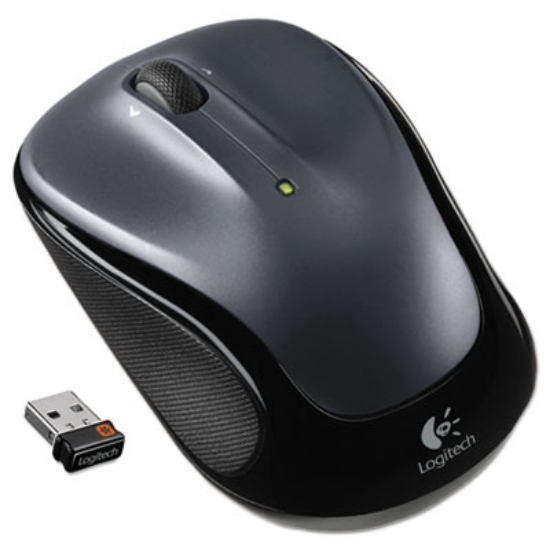 Picture of M325 Wireless Mouse, 2.4 Ghz Frequency/30 Ft Wireless Range, Left/right Hand Use, Black