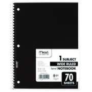 Picture of NOTEBOOK,1SUB WR 4PK,AST