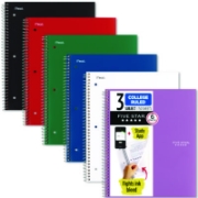 Picture of NOTEBOOK,3SUB CR,6PK ,AST