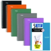 Picture of NOTEBOOK,5SUB CR,6PK,AST