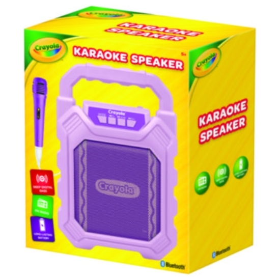 Picture of Karaoke Speaker, Bluetooth, Purple