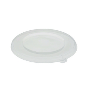 Picture of EarthChoice PP Lid for Fiber Blend Bowl, 8" dia, Clear, 200/Carton
