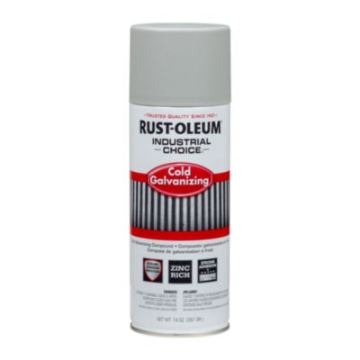 Picture of Industrial Choice Galvanizing Compound Spray, Metallic, 14 oz Aerosol Can, 6/Carton