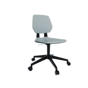 Picture of Commute Task Chair, Supports Up to 275 lbs, 18.25" to 22.25" Seat Height, Gray Seat/Back, Black Base, Ships in 1-3 Bus Days