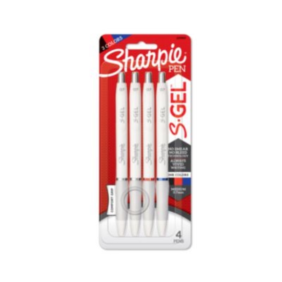 Picture of PEN,4PK,SGEL,B.ASST,WH
