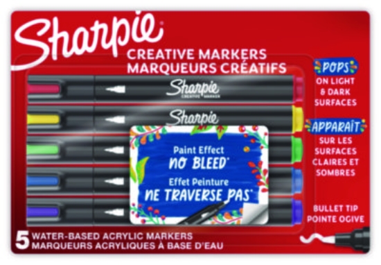 Picture of MARKER,BULLET,5PK,AST