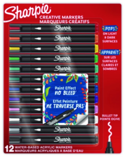 Picture of MARKER,BULLET,12PK,AST