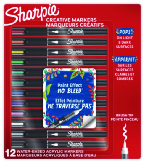 Picture of MARKER,BRUSH,12PK,AST