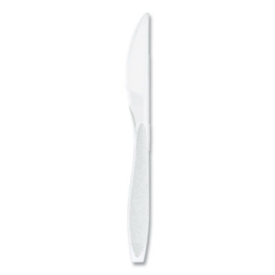 Picture of Impress Heavyweight Full-Length Polystyrene Cutlery, Knife, White, 100/Box, 10 Boxes/Carton