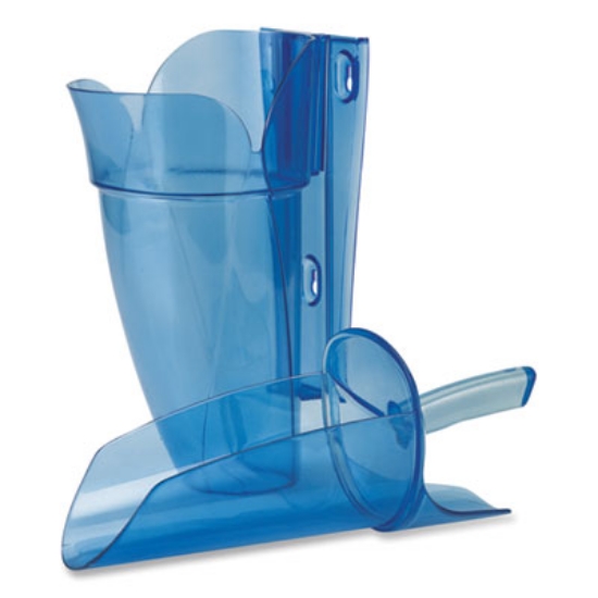 Picture of SAF-T-SCOOP AND GUARDIAN SYSTEM FOR ICE MACHINES, 64-86 OZ, TRANSPARENT BLUE