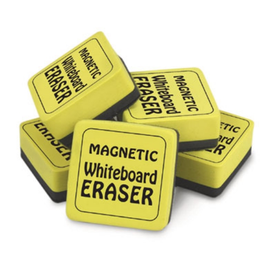Picture of ERASER,MAGNT,2"X2",12,YL