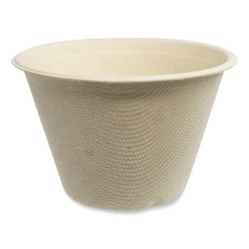 Picture of Fiber Cups, 4 oz, 2.9" Diameter x 2.1"h, Natural, 1,000/Carton