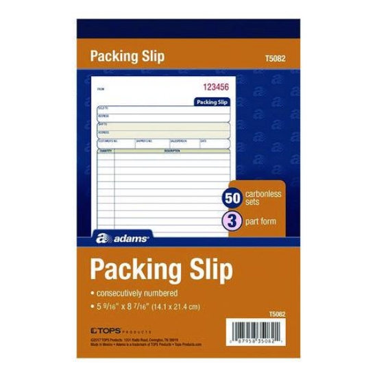 Picture of BOOK,PACK SLP,3PT,50ST/BK
