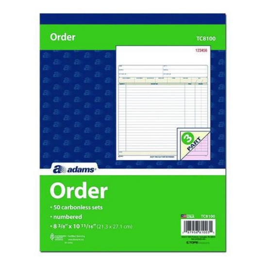 Picture of FORM,ORDER BK,3-PT,WH