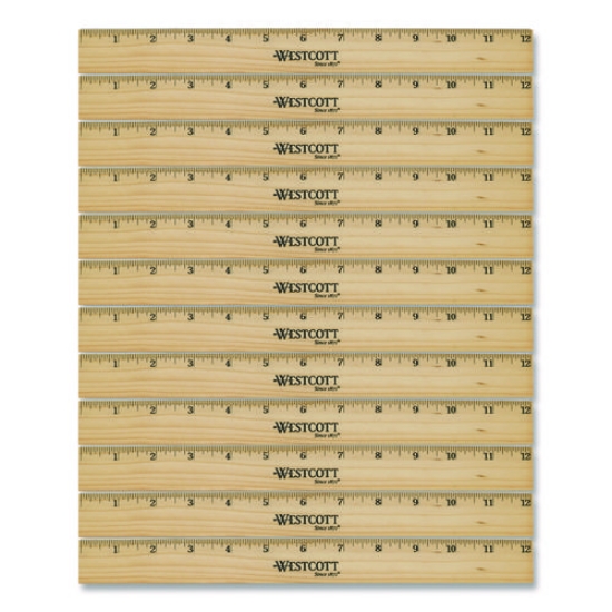 Picture of RULER,SCALE,12",BG,12PK