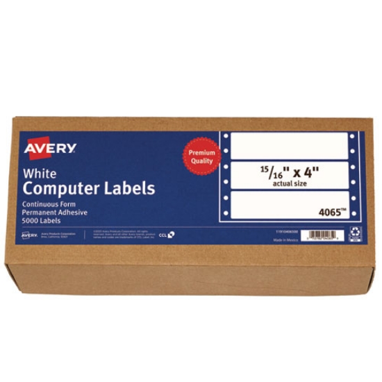 Picture of LABEL,TAB,4X15/16,5M/BX