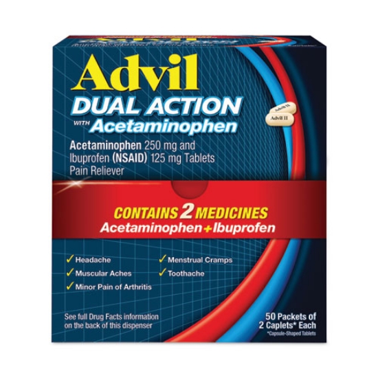 Picture of TABLET,ADVIL,125MG,2PK,50