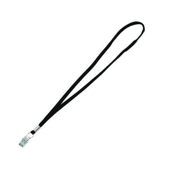 Picture of LANYARDS,FLTCLP,100BX,BLK