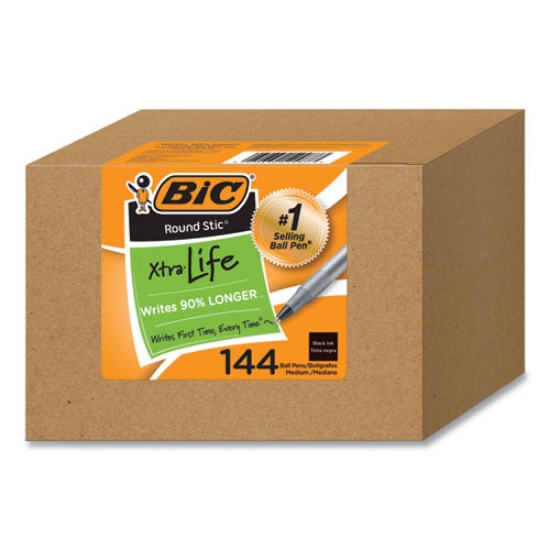 Picture of PEN,BALLPNT,MD,144/PK,BK