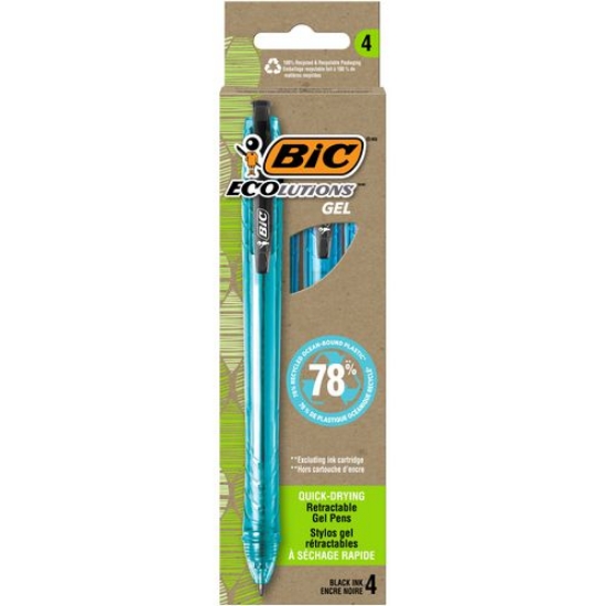 Picture of PEN,ECO,OCEAN,GEL,4PK,BK